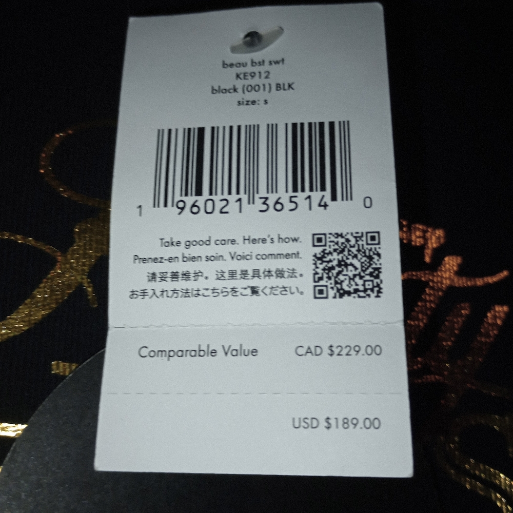 NWT Disney x Kate Spade New York Beauty and the Beast Sweatshirt Size Small - Picture 9 of 12